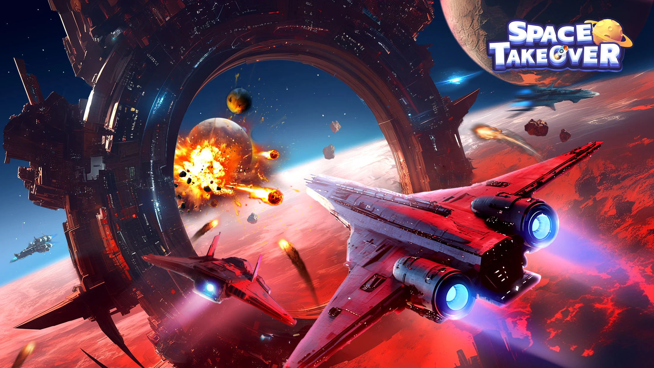Space Takeover: Space Games screenshot